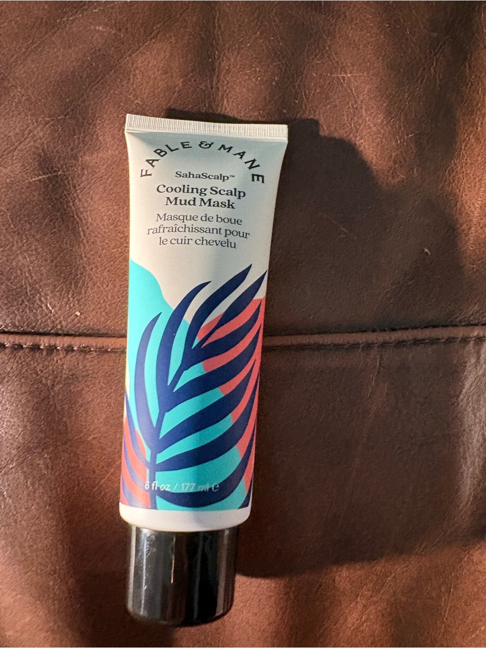 Fable & Mane Cooling Scalp Mud Mask - Blue/Teal
